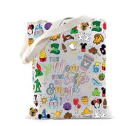 TSOTMO Mouse Mom Coffee Gift Mouse Cartoon Merch Tote Bag for WDW Blessed Mom Gift Magic Gift (Coffee Magic)