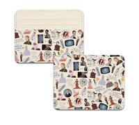 TSOTMO Movie Merch Bookworm Gift Fantasy Book Merch Card Holder for Reader Reading Lovers District Movie Fans Gift (Hunger Wallet)