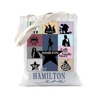 TSOTMO Musical Gift Hamilton Broadway Fans Gift In My Hamilton Era Tote Bag For Musical Lovers Broadway Musical Gift For Actor (Musical Era Tote)