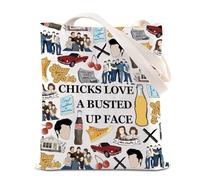 TSOTMO Musical Theatre Inspired Tote Bag Johnny Fans-Pony Lover Gift Classic 1980 Movie Quotes -Literature Lover Gift (chick Tote)