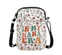 TSOTMO Nana Gift In My Nana Era Crossbody Bag Grandma Gift Mother’s Day Gift New Nana Gift Grandmother Messenger Bag (Nana Era Cross)