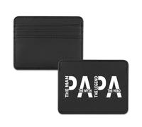 TSOTMO Papa Gift Papa The Man The Myth The Legend Card Case Protector for Dad Father’s Day Dada Grandpa New Dad Gift, Papa Legend, Personality