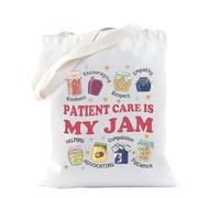TSOTMO Patient Care Technician Tote Bag for Pediatric PCT Assistant PCA Gift for Medical Assistant Patient Support