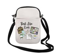 TSOTMO Pioneer Student Gift Best Life Ever JW Crossbody Bag JW Pioneer Gift for Women Mother, Best Life Ever Cr, Fashion