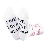 TSOTMO Radiologist Gift Radiology Socks For Radiologist X-ray Radiology Tech Gift Sonographer Gift Medical Imaging Gift (U.SCAN Socks)