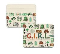 TSOTMO Scout Life Gift Scout Mom Girl Card Case Protector for Troop Cookie Camping Camp Life Adventure Gift (G.I Wallet)