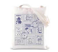 TSOTMO T & K Doodle Stamp Drag Race Inspired Shoulder Bag - LGBT Queer Gift for Drag Queen Fans