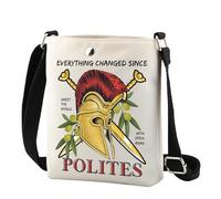 TSOTMO The Musical Everything Changed Since Polites Crossbody Bag Olympic Gods Gift Musical Fan Gift for Mother Girlfriend, Polites Cr, Fashion