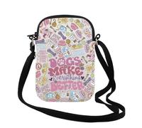 TSOTMO Trendy Animal Animal Lover Gift Dog Mom Dogs Make Everything Better Crossbody Bag Dog Lover Gift for Women, Dogs Make Cr