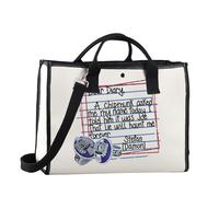 TSOTMO TV Show Gift TV Fans Lover Gift for Women Mother Tv Show Inspired Fandom Tote Bag, Dear Diary Tote