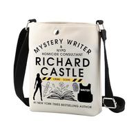 TSOTMO TV Show Inspired Gift New York Times Bestselling Author Crossbody Bag TV Lover Crime Fan Gift for Women, Times Bestselling Cr, Fashion