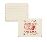 TSOTMO TV Show Merch Horror TV Lovers Card Wallet Sci-Fi Fans Upside Down Anniversary Valentines Gift (Upside Wallet)