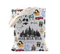 TSOTMO Twilight Merch Vampire Gift Werewolf Gift Twilight Inspired Hoa Hoa Hoa Season Tote Bag for Fans Horror Lovers (HOA SEASON)