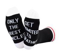 TSOTMO Uncle Socks Godfather Gift Best Uncle Ever Gift For Uncle Men Baptism Gift New Uncle Gift Baptism Gift (U.GODFATHER)