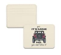 TSOTMO Vehicle Gift Vehicle Adventure Card Holder for Car Lovers Overlanding Card Wallet Climb Crawl Conquer Gift (Drive It Wallet)