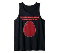 Tsougisma Champion Egg Funny Gr aster Orthodox Christian Tank Top