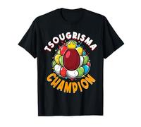 Tsougrisma Champion Red Egg Tapping Game Gr aster Pascha T-Shirt