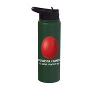 Tsougrisma Champion Red Egg Tapping Game Pascha Gr aster Stainless Steel Insulated Water Bottle