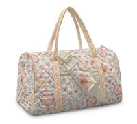 TSOVTHRID Floral Pomegranate Gym Duffel Quilted Weekender Travel Tote Portable Handle Sport Duffel Bags with Zipper Soft Overnight Carry on Bag Multi Pockets