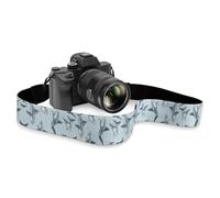 TSOVTHRID Shark Pattern Camera Shoulder Neck Strap for Photography Men Crossbody Camera Strap Cameras Lanyard Adjustable DSLR Cameras Neck Shoulder Strap for Men