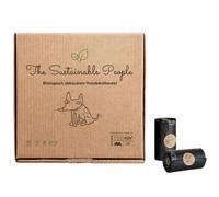 TSP Premium Poop Bags - Starch Based - 100% Compostable and Biodegradable, certified OK compost HOME and EN13432 (no OXO, free from d2w, epi and PE) - Extra Large (9 x 13 Inches) (18 rolls (270 bags)