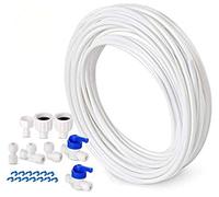 Tspkey 10 M Water Supply Pipe Tube Fridge Connector Kit for European Style Double Fridge Refrigerator (1/4" Pipe)