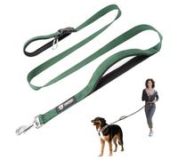 TSPRO 3-in-1 Heavy-Duty Hands Free Dog Lead, Dual Padded Handles Large Dogs
