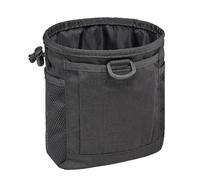 TSPRO Black Molle Pouches, Tactical Dump Pouch for Belt, Durable Drawstring Bag for Various Outdoor Adventures Including Hiking and Camping