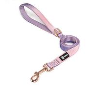 TSPRO Dog Leash for Small to Medium Dogs, Lightweight Dog Lead with Padded Handle and Metal Snap, Built to Endure Walks and Runs (Gradient Pink-Purple)