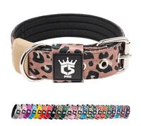 TSPRO Hard-Wearing Padded Tactical Dog Collar 1.25" for Small Dogs
