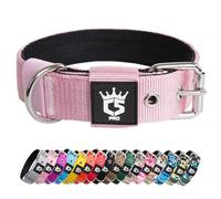 TSPRO Hard-Wearing Padded Tactical Dog Collar 1.25" for Small Dogs