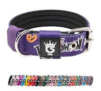 TSPRO Hard-Wearing Padded Tactical Dog Collar 1.25" Wide Small Dogs