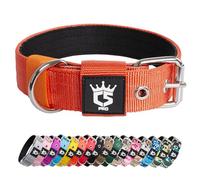 TSPRO Hard-Wearing Padded Tactical Dog Collar 1.25" Wide Small Dogs