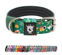 TSPRO Hard-Wearing Padded Tactical Dog Collar 1.25" Wide Small Dogs