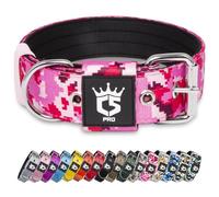 TSPRO Hard-Wearing Padded Tactical Dog Collar 1.5" for Medium & Large Dogs