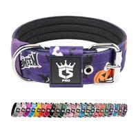 TSPRO Hard-Wearing Padded Tactical Dog Collar 1.5" for Medium & Large Dogs