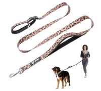 TSPRO Heavy-Duty Hands-Free Dog Lead, Dual Padded Handles, Adjustable