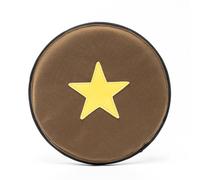 TSPRO Tactical Dog Flying Discs, Anti-Rip Nylon for Aggressive Chewers & Medium to Large Dogs, Water Floating Flyer, Lightweight for Indoor/Outdoor Play, Training, Parks & Yards (9.5", Khaki)