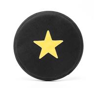 TSPRO Tactical Dog Flying Discs, Anti-Rip Nylon for Aggressive Chewers & Medium to Large Dogs, Water Floating Flyer, Lightweight for Indoor/Outdoor Play, Training, Parks & Yards (9.5", Black)