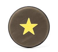 TSPRO Tactical Dog Flying Discs, Anti-Rip Nylon for Aggressive Chewers & Medium to Large Dogs, Water Floating Flyer, Lightweight for Indoor/Outdoor Play, Training, Parks & Yards (9.5", Green)