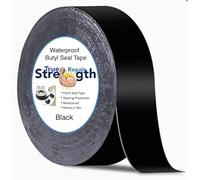 TSR True Strength Repair Waterproof Joist Tape decking roof and beam protection butyl sealant flashing tape self adhesive weatherproof anti-corrosion hard wearing abrasive resistant black 50mm x 15m
