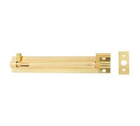 TSS Necked Barrel Bolt 152mm Polished Brass