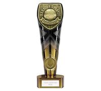 TSS Trophy Superstore Fusion Cobra Football Trophy - Manager's Player - Free Engraving - 200mm (plate C)