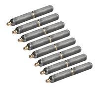 TSSS 8 Pack 13.8 Dia x 108 mm Weld On Bullet Hinges with Grease Nipple,Heavy Duty Lift Off Barrel Hinge