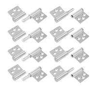 TSSS 8 PCS 78mm(3") Lift Off Flag Hinges, Stainless Steel Detachable Hinges, Max Load 20 kg/Pair