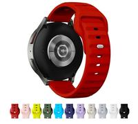 TStrap 20mm 22mm Silicone Watch Band for Men and Women, Adjustable Buckle, Quick Release, Black Sport Watch Strap Compatible with Smart Watches, 20mm, Stainless steel and silicone
