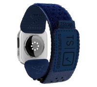 TStrap Compatible with Apple Watch Strap for Men - Blue Nylon iwatch 49mm 46mm 45mm 44mm 42mm Sport Bands Extra Long XL - Military Workout Strap for Ultra 1/2 Series 10 9 8 7 6 5 4 3 2 1 SE
