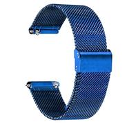 TStrap Mesh Watch Strap Metal - Blue Quick Release Watch Bands for Men Women - Stainless Steel Smart Watch Straps Bracelet Replacement - 10mm 12mm 14mm 16mm 18mm 20mm 22mm