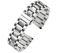 TStrap Metal Watch Strap 22mm - Silver Quick Release Watch Bands for Men Women - Solid Stainless Steel Smart Watch Bracelet Replacement Polished -12mm ... 20mm 22mm 24mm