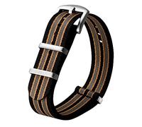 TStrap Nato Watch Strap Nylon - Soft Watch Band for Men Womem Replacement - Military Sailcloth Watch Bracelet Belt with Quick Release Bars - 18mm 20mm 22mm 24mm